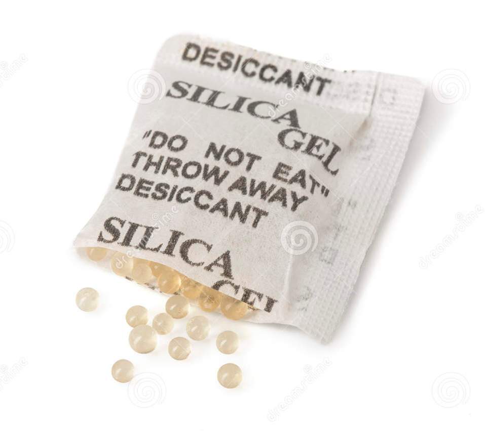 silica gel packet beads